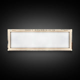 Blackwater Lake Framed Canvas Print, Lake House Decor, Panoramic Scenic View, Travel Poster, Minimalist Art, Lake Painting