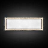 Blue Cypress Lake Florida Framed Canvas Print, Lake House Art, Panoramic Scenic View, Travel Poster, Modern Decor, Lake Painting