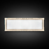 Bras d'Or Lake Framed Canvas Print, Panoramic Lake House Decor, Wall Art, Travel Poster, Rustic Lake Painting, Home Decor