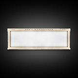 Burnsville Lake West Virginia Framed Canvas Print, Panoramic Lake House Decor, Wall Art, Travel Poster, Modern Lake Painting, Nature Art