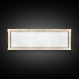 Caballo Lake New Mexico Framed Canvas Print, Lake House Art, Panoramic Wall Art, Travel Poster, Modern Lake Painting, Home Decor