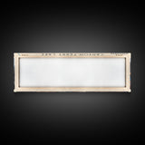 Canyon Ferry Lake Framed Canvas Print, Panoramic Lake House Decor, Wall Art, Travel Poster, Modern Lake Painting, Home Decor