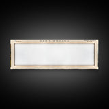 Cayuga Lake New York Framed Canvas Print, Lake House Art, Panoramic Travel Poster, Wide Wall Art, Modern Lake Painting, Home Decor