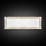 Chila Lagoon Framed Canvas Print, Panoramic Lake House Decor, Wide Wall Art, Travel Poster, Rustic Lake Painting, Home Decor