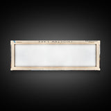 Choctaw Lake Mississippi Framed Canvas Print, Lake House Art, Panoramic Wide Wall Art, Travel Poster, Rustic Lake Painting, Home Decor