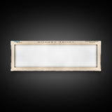 Choke Canyon Reservoir Framed Canvas Print, Panoramic Lake House Decor, Wide Wall Art, Travel Poster, Modern Lake Painting, Nature Art