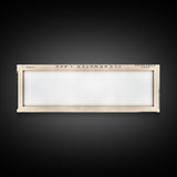 Clearwater Lake Missouri Framed Canvas Print, Lake House Decor, Panoramic Wide Art, Travel Poster, Rustic Lake Painting, Nature Art