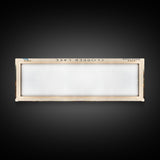 Cobbosseecontee Lake Maine Framed Canvas Print, Panoramic Lake House Decor, Wide Wall Art, Travel Poster, Rustic Lake Painting, Nature Art