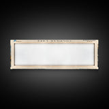 Colville Lake Framed Canvas Print, Lake House Decor, Panoramic Wide Art, Travel Poster, Modern Lake Painting, Nature Art