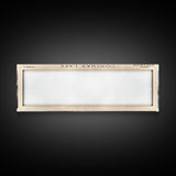 Conchas Lake New Mexico Framed Canvas Print, Lake House Art, Panoramic Wide Art, Travel Poster, Rustic Lake Painting, Home Decor