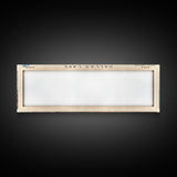 Cumberland Lake Framed Canvas Print, Lake House Art, Panoramic Wall Art, Travel Poster, Modern Lake Painting, Nature Art