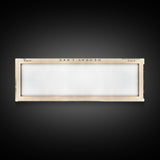 DeGray Lake Arkansas Framed Canvas Print, Lake House Decor, Panoramic Wall Art, Travel Poster, Modern Lake Painting, Nature Art