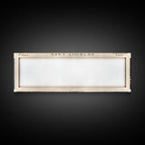 Detroit Lake Oregon Framed Canvas Print, Lake House Decor, Panoramic Wall Art, Travel Poster, Rustic Lake Painting, Nature Art