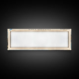 Fenton Lake New Mexico Framed Canvas Print, Lake House Decor, Panoramic Wall Art, Travel Poster, Scenic Lake Painting, Nature Art