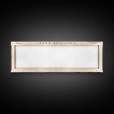 Fishtrap Lake Kentucky Framed Canvas Print, Lake House Art, Panoramic Wall Art, Travel Poster, Serene Lake Painting, Home Decor