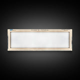 Gull Lake California Framed Canvas Print, Panoramic Lake House Decor, Wall Art, Travel Poster, Scenic Lake Painting, Nature Art