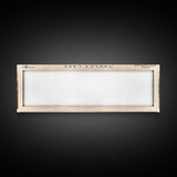 Hawley Lake Arizona Framed Canvas Print, Panoramic Lake House Decor, Wall Art, Travel Poster, Serene Lake Painting, Nature Art