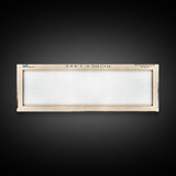 Honey Lake Framed Canvas Print, Lake House Art, Panoramic Travel Poster, Wall Art, Stunning Lake Painting, Home Decor