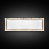 Horton Lake Framed Canvas Print, Lake House Art, Panoramic Wall Art, Travel Poster, Beautiful Lake Painting, Home Decor