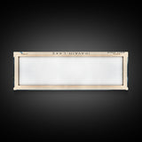 Idavain Lake Framed Canvas Print, Lake House Decor, Panoramic Wall Art, Travel Poster, Captivating Lake Painting, Nature Art