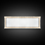 Jennings Randolph Lake Maryland Framed Canvas Print, Panoramic Lake House Decor, Wall Art, Travel Poster, Beautiful Lake Painting, Nature Art