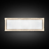 Jordan Lake North Carolina Framed Canvas Print, Lake House Art, Panoramic Travel Poster, Wall Art, Stunning Lake Painting, Home Decor