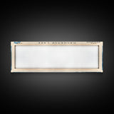 Kaghasuk Lake Framed Canvas Print, Panoramic Lake House Decor, Wall Art, Travel Poster, Stunning Lake Painting, Nature Art