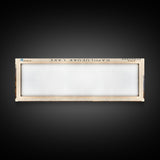 Kamilukuak Lake Framed Canvas Print, Lake House Decor, Panoramic Wall Art, Travel Poster, Captivating Lake Painting, Nature Art