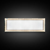 Keller Lake Framed Canvas Print, Panoramic Lake House Decor, Wall Art, Travel Poster, Scenic Lake Painting, Nature Art