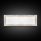 Keystone Lake Oklahoma Framed Canvas Print, Panoramic Lake House Decor, Wall Art, Travel Poster, Serene Lake Painting, Nature Art