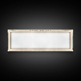 Lac De Gras Framed Canvas Print, Lake House Art, Panoramic Wall Art, Travel Poster, Scenic Lake Painting, Home Decor