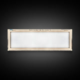 Lac La Biche Lake Blue Ridge Georgia Framed Canvas Print, Lake House Art, Panoramic Wall Art, Travel Poster, Stunning Lake Painting, Nature Art