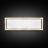 Lake Alice North Dakota Framed Canvas Print, Panoramic Lake House Decor, Wall Art, Travel Poster, Scenic Lake Painting, Nature Art