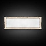 Lake Bemidji Minneapolis Framed Canvas Print, Lake House Art, Panoramic Wall Art, Travel Poster, Stunning Lake Painting, Home Decor