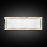 Lake Boon Massachusetts Framed Canvas Print, Panoramic Lake House Decor, Wall Art, Travel Poster, Peaceful Lake Painting, Nature Art