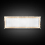 Lake Burton Georgia Framed Canvas Print, Lake House Art, Panoramic Wall Art, Travel Poster, Scenic Lake Painting, Home Decor