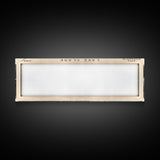 Lake Clark Framed Canvas Print, Lake House Decor, Panoramic Wall Art, Travel Poster, Scenic Lake Painting, Nature Art