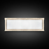 Lake Cushman Washington Framed Canvas Print, Lake House Decor, Panoramic Wall Art, Travel Poster, Stunning Lake Painting, Home Art