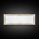 Lake Fort Peck Framed Canvas Print, Lake House Decor, Panoramic Wall Art, Travel Poster, Scenic Lake Painting, Nature Art