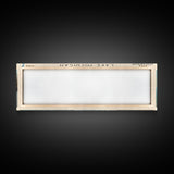 Lake Michigan Framed Canvas Print, Lake House Decor, Panoramic Wall Art, Travel Poster, Beautiful Landscape Painting, Bedroom Decor