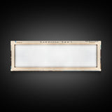 Lake Mohave Arizona Framed Canvas Print, Lake House Decor, Panoramic Wall Art, Travel Poster, Beautiful Landscape Painting, Bedroom Decor