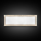 Lake Nokomis Minneapolis Framed Canvas Print, Lake House Decor, Panoramic Wall Art, Travel Poster, Serene Landscape Painting, Modern Art