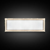 Lake Of The Arbuckles Oklahoma Framed Canvas Print, Lake House Decor, Panoramic Wall Art, Travel Poster, Scenic Landscape Painting, Bedroom Decor