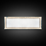 Lake Quinault Washington Framed Canvas Print, Lake House Decor, Panoramic Wall Art, Travel Poster, Beautiful Landscape Painting, Rustic Art