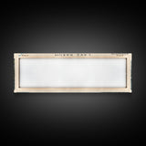 Lake Rabun Georgia Framed Canvas Print, Lake House Decor, Panoramic Wall Art, Travel Poster, Serene Landscape Painting, Living Room Decor