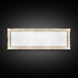 Lake Rossignol Framed Canvas Print, Lake House Decor, Panoramic Wall Art, Travel Poster, Stunning Landscape Painting, Contemporary Art