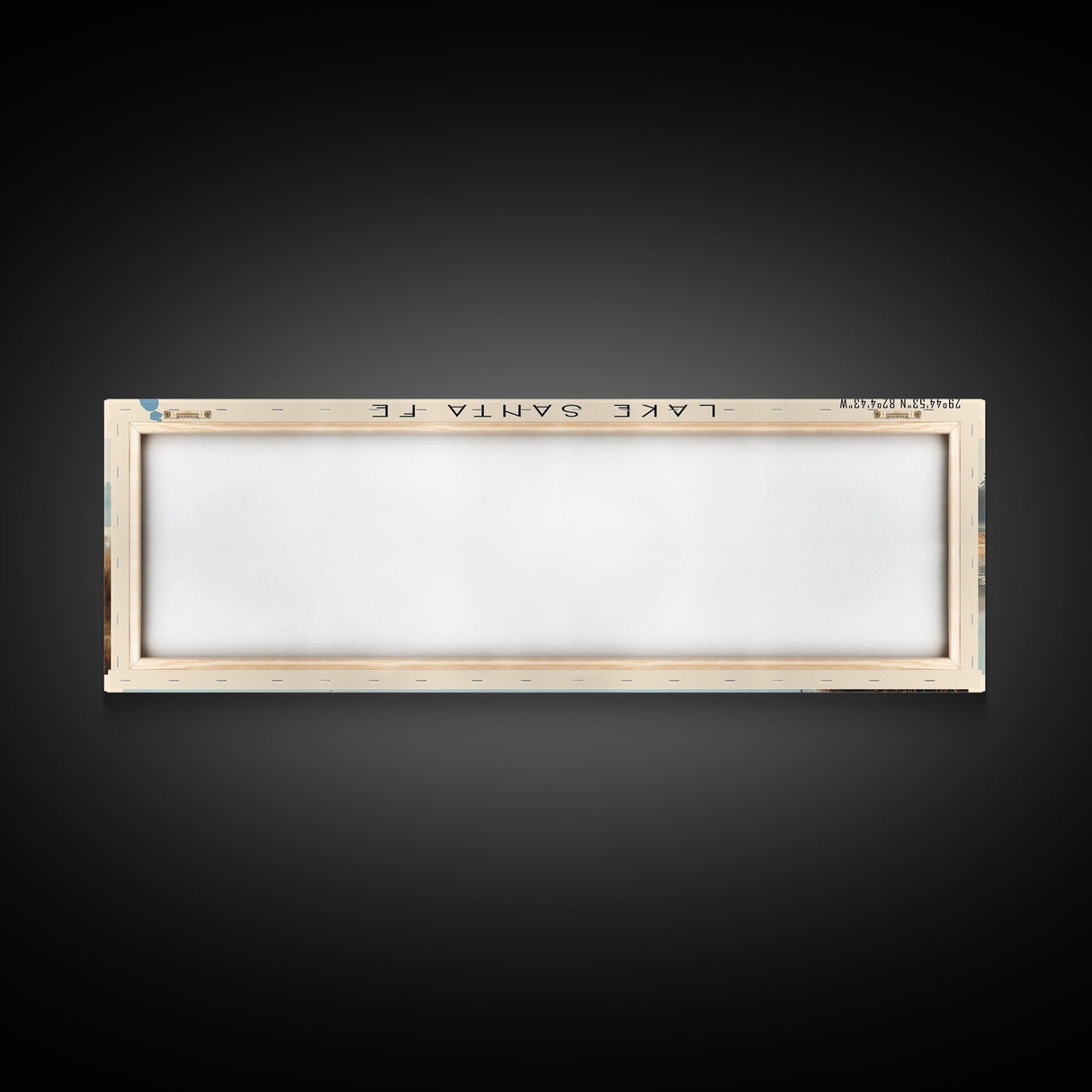 Lake Santa Fe, Boho Art, Stunning Landscape, Travel Poster Art, Wall Art, Home Decor, Nature Scene, Lake Painting, Minimalist Art, Bedroom Decor, Travel Print, Framed Canvas Print, Lake House Decor, Panoramic Print