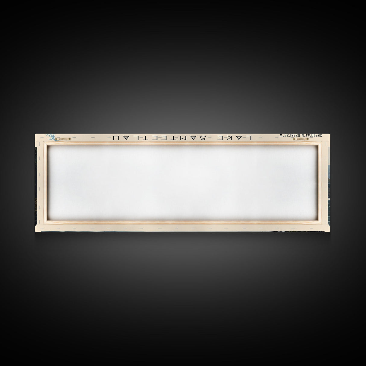 Lake Santeetlah, Boho Art, Serene Landscape, Travel Poster Art, Wall Art, Home Decor, Nature Scene, Lake Painting, Minimalist Art, Modern Art, Travel Print, Framed Canvas Print, Lake House Decor, Panoramic Print