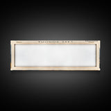 Lake Sonoma California Framed Canvas Print, Lake House Decor, Panoramic Wall Art, Travel Poster, Stunning Landscape Painting, Contemporary Art