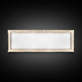 Lake Sunapee New Hampshire Framed Canvas Print, Lake House Decor, Panoramic Wall Art, Travel Poster, Scenic Landscape Painting, Living Room Decor